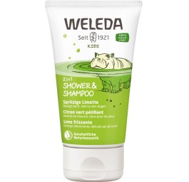WELEDA KIDS 2en1 shower&shampoo citron vert 150 ml