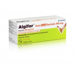 ALGIFOR Dolo forte susp 400 mg/10ml 10 sach 10 ml