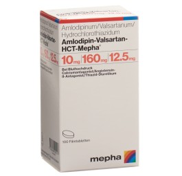 AMLODIPIN VALSARTAN HCT Mepha 10/160/12.5 100 pce