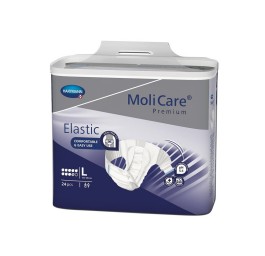 MOLICARE Elastic L 9 gouttes 72 pce