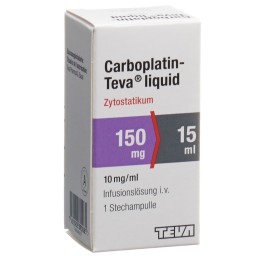 CARBOPLATIN Teva liquid 150 mg/15ml flac