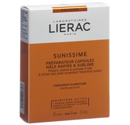 LIERAC SUNISSIME Caps Bronz 30 pce