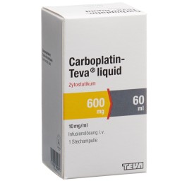 CARBOPLATIN Teva liquid 600 mg/60ml flac