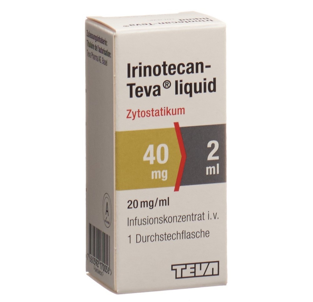 IRINOTECAN Teva liquid 40 mg/2ml flac IRINOTECAN Teva liquid 40 mg/2ml flac