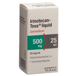 IRINOTECAN Teva liquid 500 mg/25ml flac