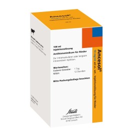 ANCESOL sol inj 10 mg/ml ad us vet. fl 100 ml
