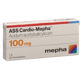 ASS CARDIO Mepha cpr pell 100 mg 30 pce
