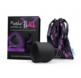 MERULA coupe menstruelle XL midnight black