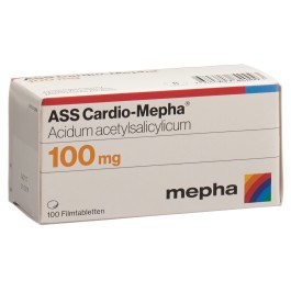 ASS CARDIO Mepha cpr pell 100 mg 100 pce