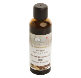 AROMALIFE huile noix de macadamia BIO fl 75 ml
