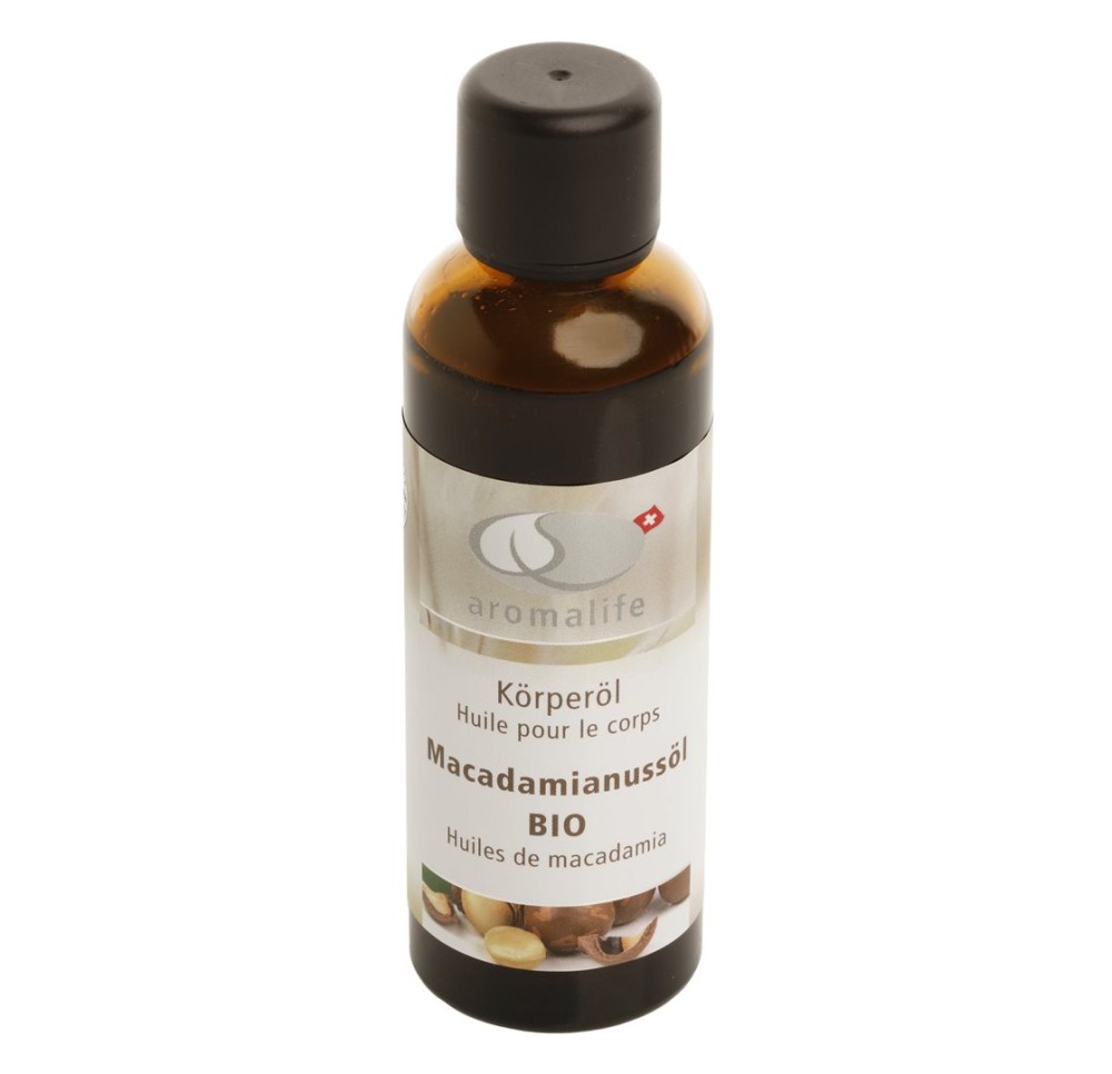 AROMALIFE huile noix de macadamia BIO fl 75 ml