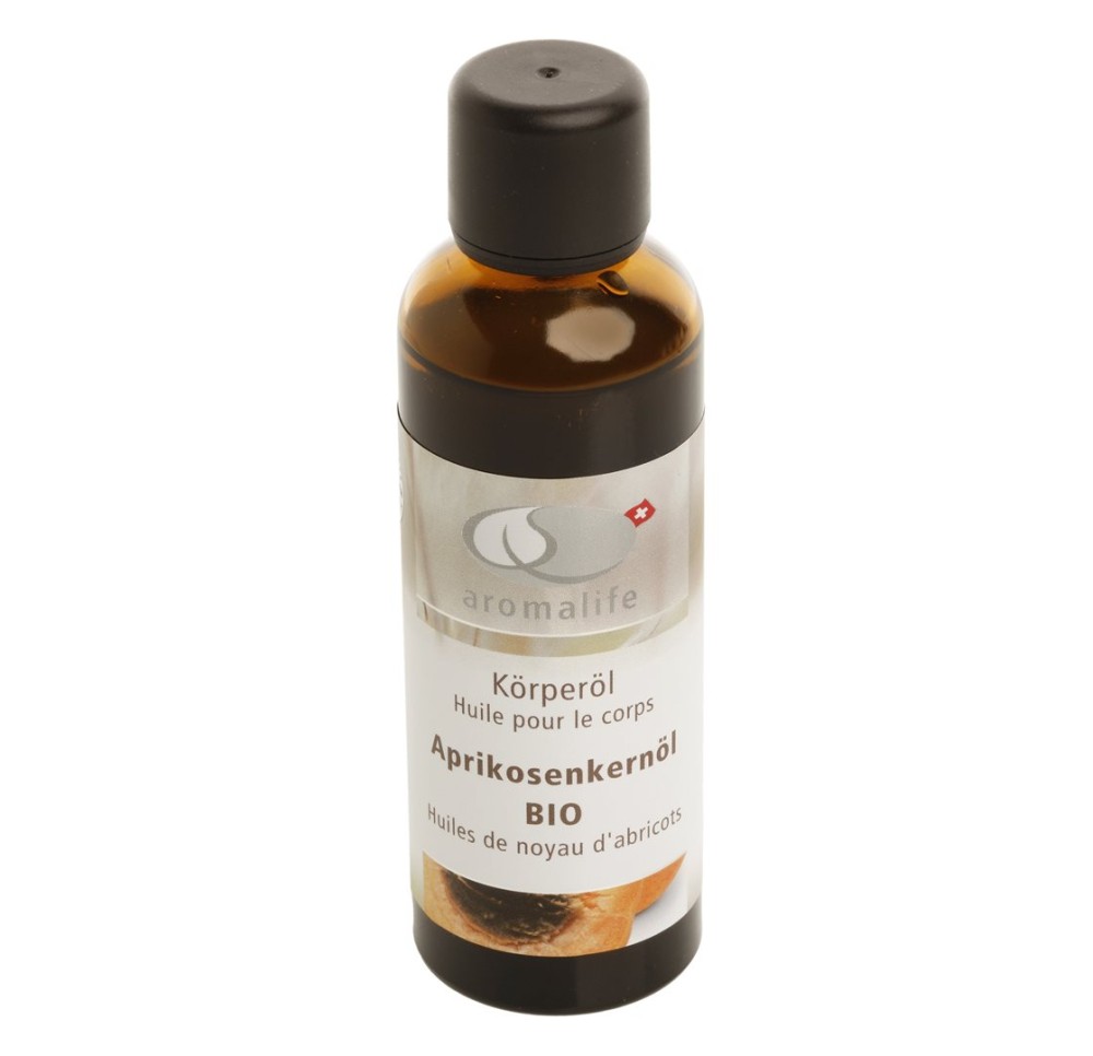 AROMALIFE huile noyau d'abricot BIO fl 75 ml