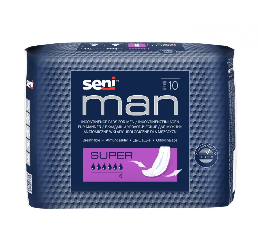 SENI Man Super protections anatomiqu 6 x 20 pce