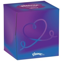 KLEENEX Collection tissus cosmétiques cube 48 pce
