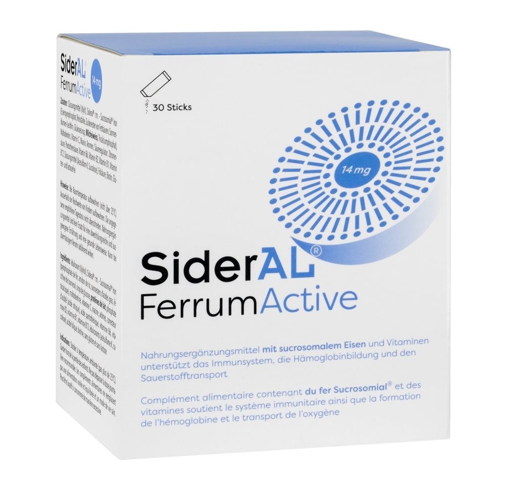 SIDERAL Ferrum Active pdr 30 sach 1.6 g