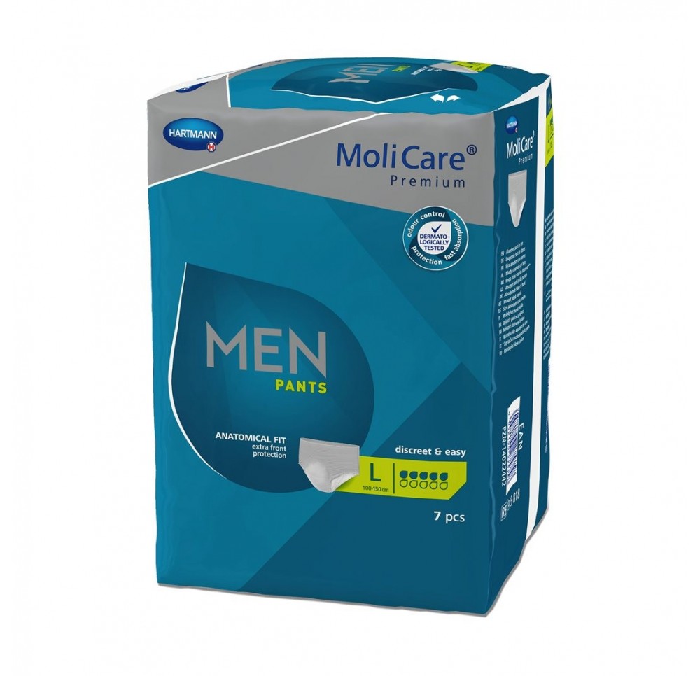 MOLICARE Men Pants L 5 gouttes 7 pce