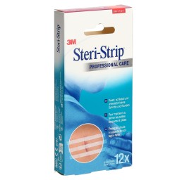 3M STERI STRIP 6x75mm blanc renforcé 12 x 3 pce