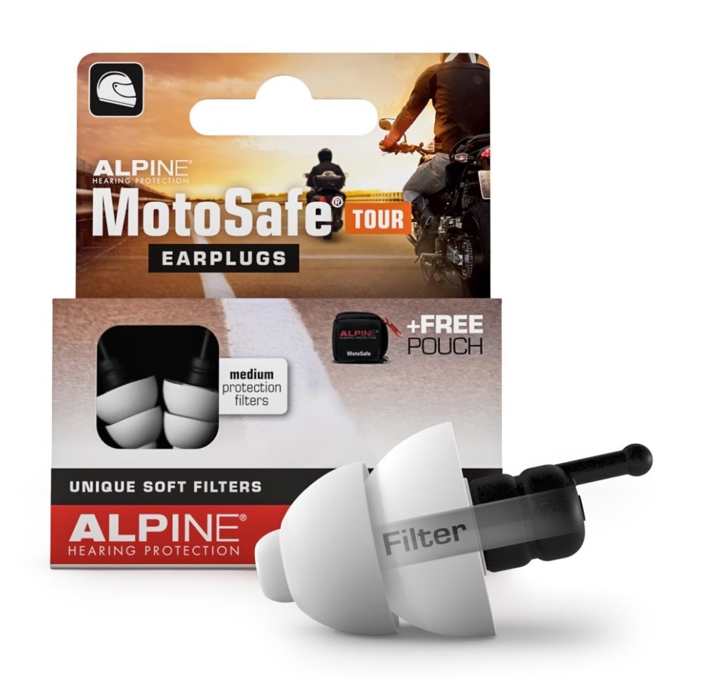 ALPINE MotoSafe bouchons d'oreilles trou europe