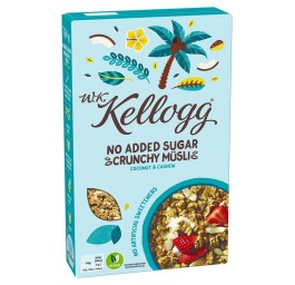 KELLOGG'S WKK Crunchy Müsli Coconut&Cashew 400 g