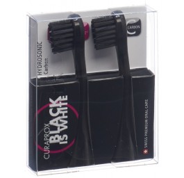 CURAPROX Hydrosonic BIW sonic brush têt carb 2 pce