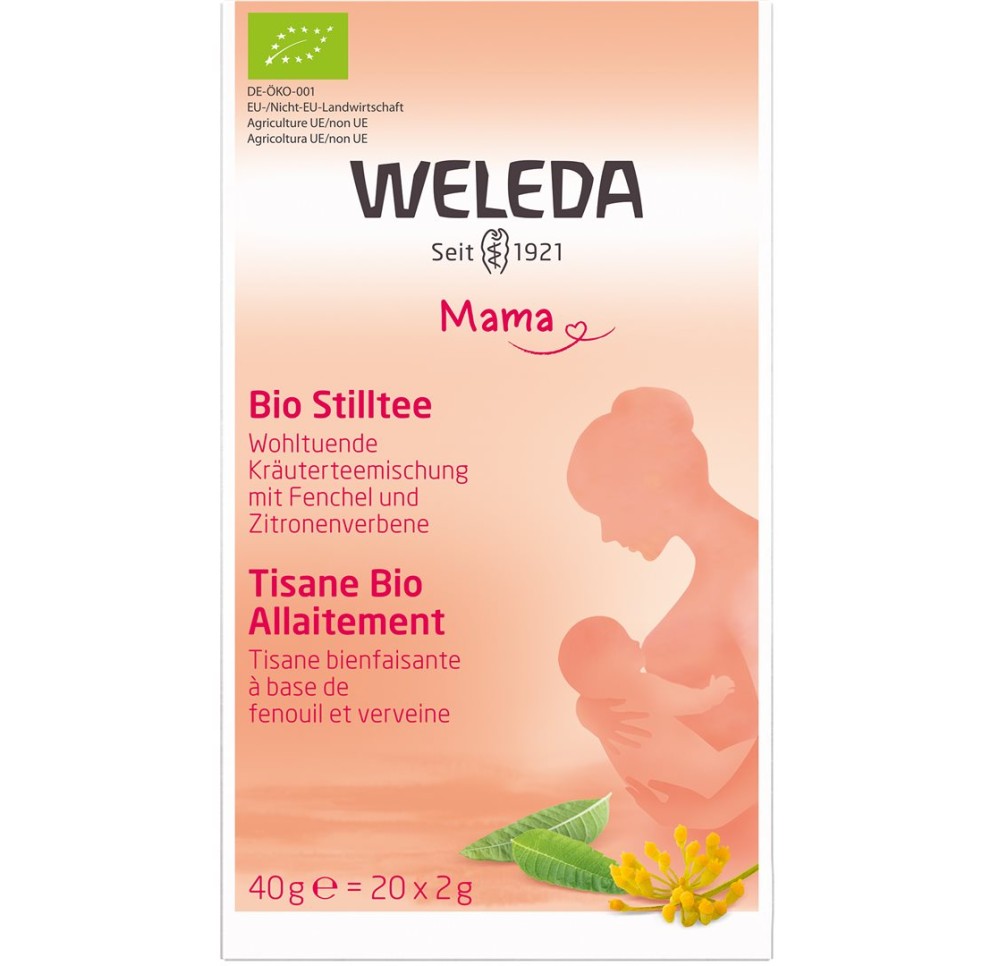 WELEDA MAMA tisane allaitement bio 20 sach 2 g WELEDA MAMA tisane allaitement bio 20 sach 2 g