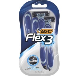 BIC Flex 3 Light rasoir homme 3-lames 4 pce