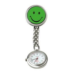 SUNDO montre infirmière smiley 9cm ve av clip pil