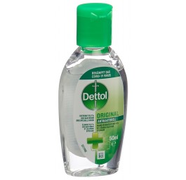 DETTOL gel désinfectant mains antibactérien 50 ml