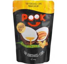 POOK Chips de cocos mangue sach 40 g