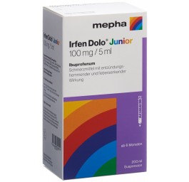 IRFEN DOLO Junior susp 100 mg/5ml fl 200 ml