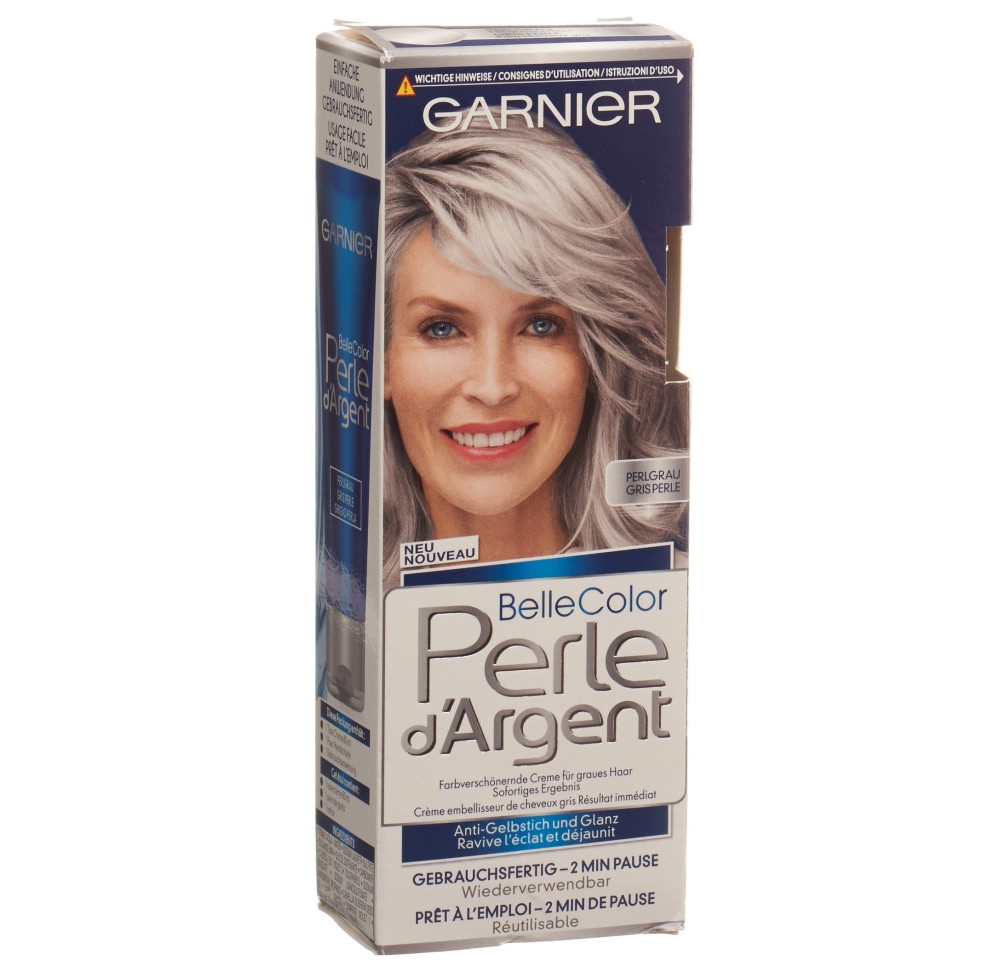 BELLE COLOR perle d'argent gris perle