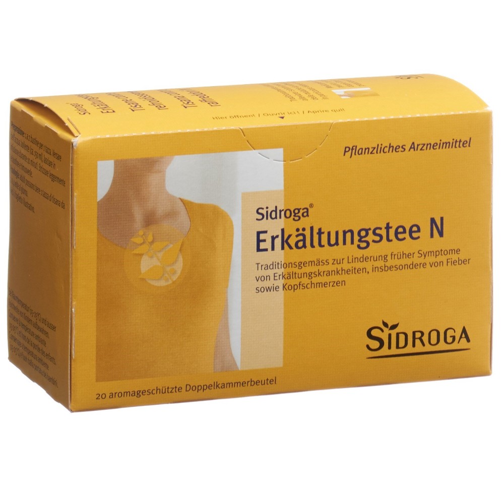 SIDROGA tisane contre refroidissem N 20 sach 2 g SIDROGA tisane contre refroidissem N 20 sach 2 g