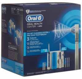 ORAL-B OxyJet système nettoyage bucco-dentai +PRO2