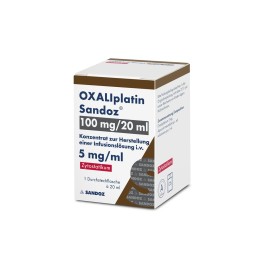 OXALIPLATINE Sandoz conc perf 100 mg/20ml vial