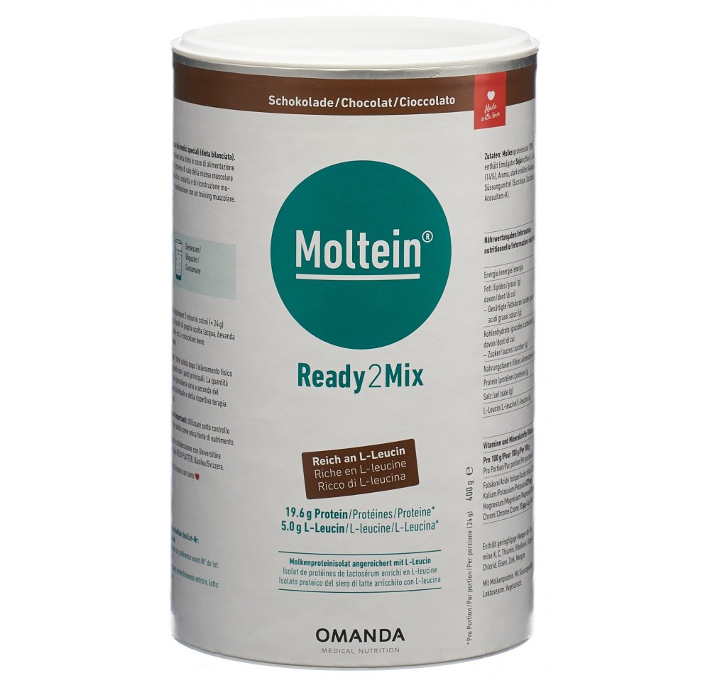 MOLTEIN Ready2Mix chocolat bte 400 g