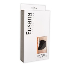EUSANA chauffe-reins anatom 100% soie L noir