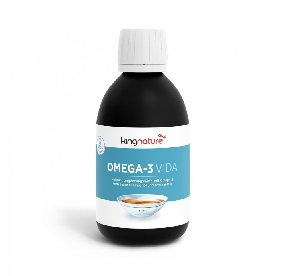 KINGNATURE OMEGA-3 VIDA liq fl 250 ml