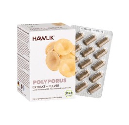 HAWLIK Polyporus Extrait+poudre caps 120 pce