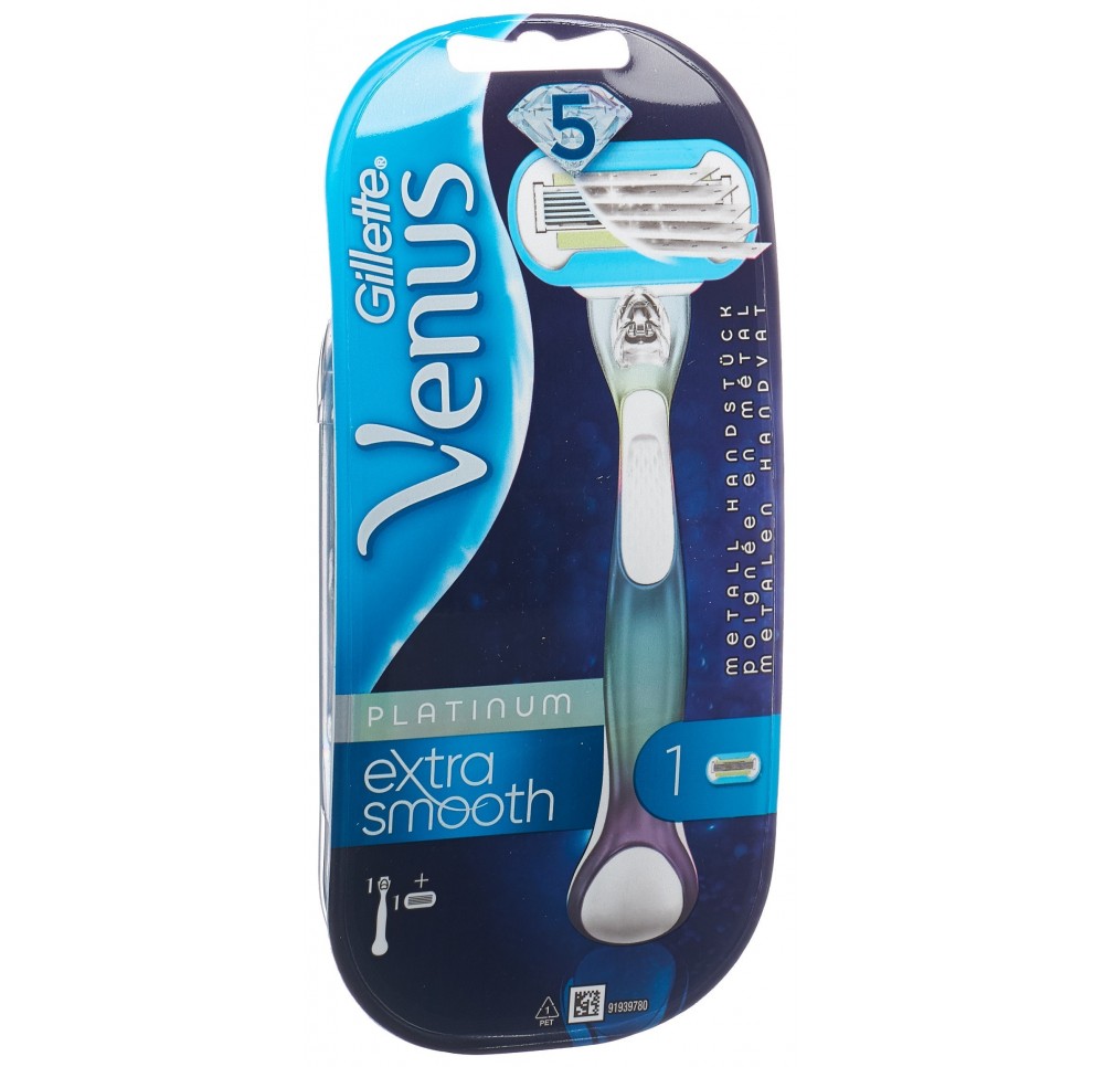 GILLETTE Women Venus Ext Smo Platinum Rasoir