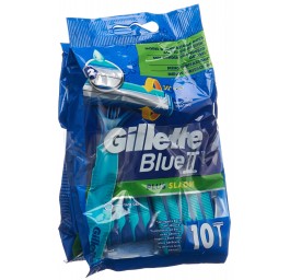 GILLETTE Blue II Plus rasoir jetab slal 2 x 10 pce