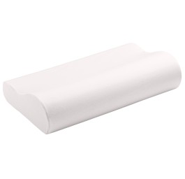 ELSA oreiller 50x11cm housse coton blanc