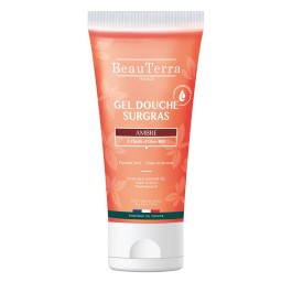 BEAUTERRA gel douche surgras ambre 200 ml
