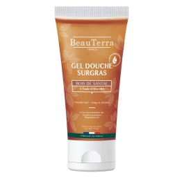 BEAUTERRA gel douche surgras bois santal 200 ml