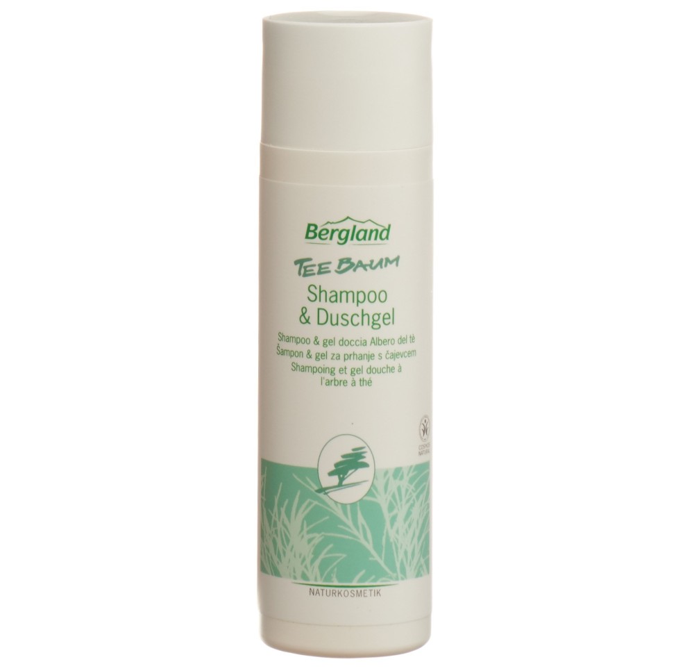 BERGLAND arbre thé shampooing gel douche tb 200 ml BERGLAND arbre thé shampooing gel douche tb 200 ml
