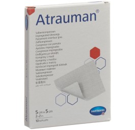 ATRAUMAN compresse onguent 5x5cm stérile 10 pce