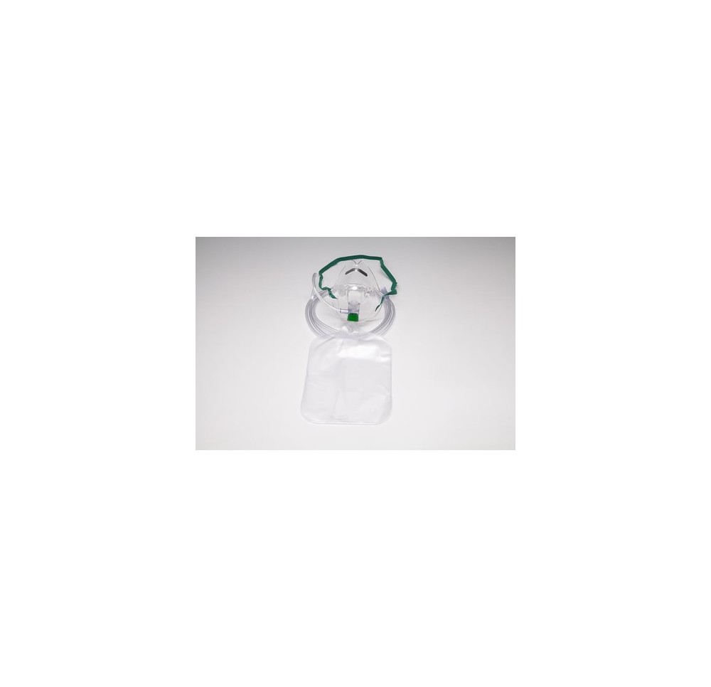SALTER masque O2 adu non-réinhal 2.1m tuyau 50 pce