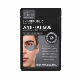 SKIN REPUBLIC Men's Anti-Fati Char Eye Pat 3 paire