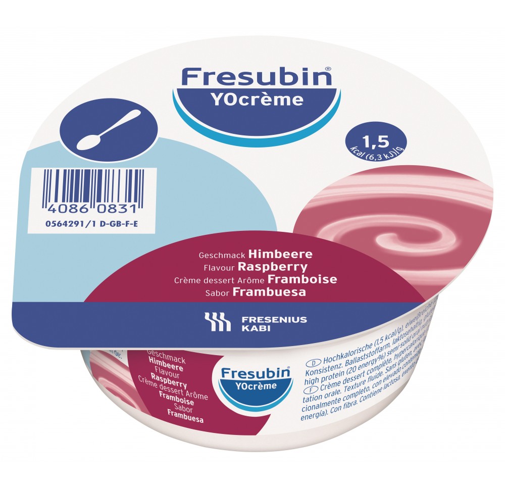 FRESUBIN YOcrème framboise 4 x 125 g