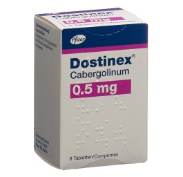 DOSTINEX cpr 0.5 mg fl 8 pce