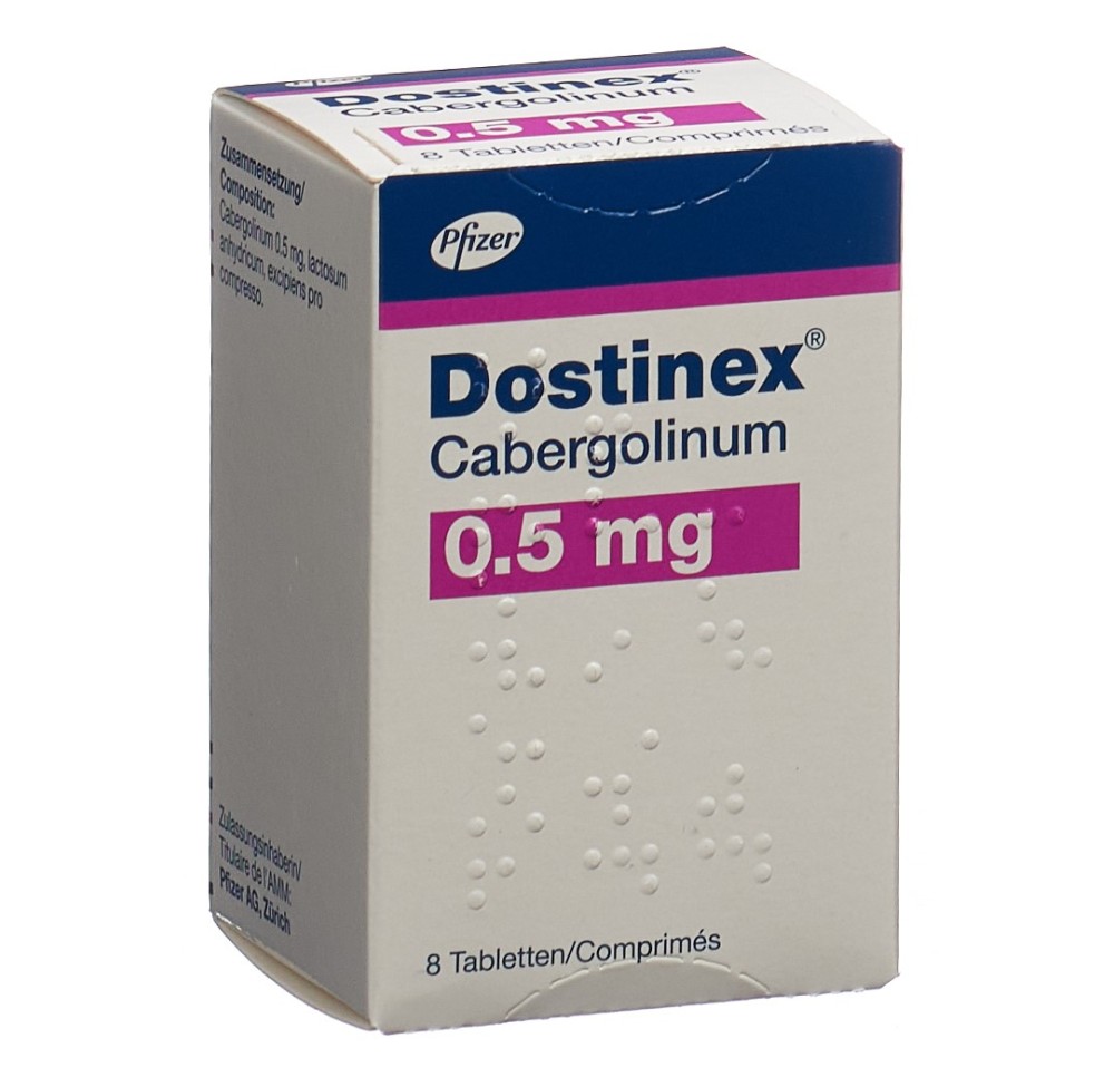 DOSTINEX cpr 0.5 mg fl 8 pce DOSTINEX cpr 0.5 mg fl 8 pce